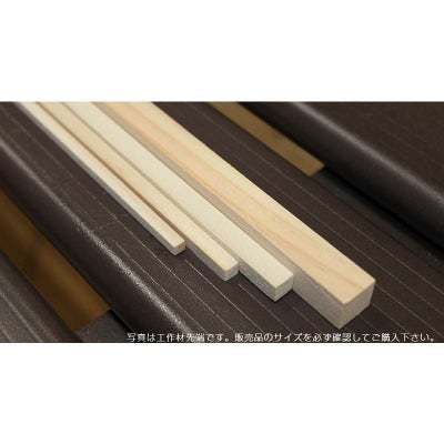 DIY 木材 桧工作材 900mm×8mm×6mm 4571106619602