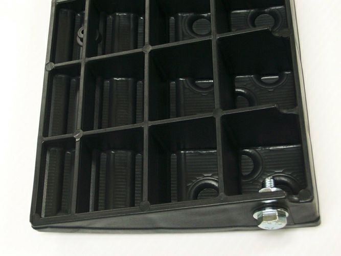 6個セット テラダ セフティアップ 段差解消 プレート 基本 5cm ダークグレー 4957017200311S