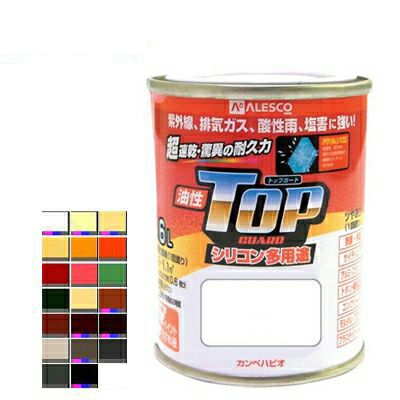 カンペハピオ トップガード 0.8L （油性 つやあり 多用途 塗料
