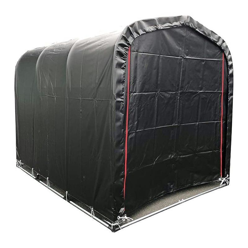 南榮工業 サイクルハウス ブラック 3台用BK 南栄工業【GS】 | 西村