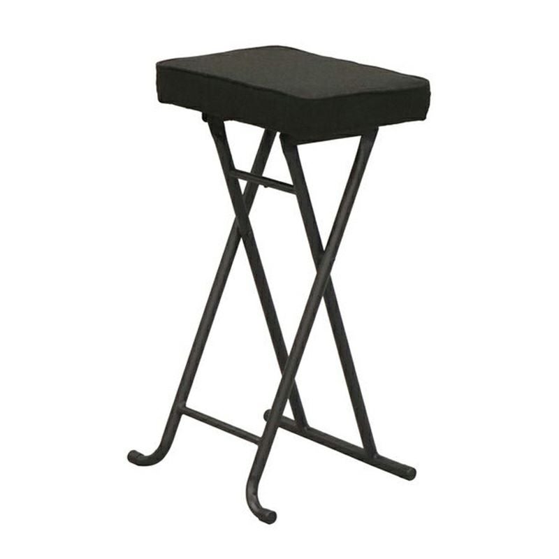 エイアイエス 折り畳みハイスツール ブラック 1脚 YSHS-09BK | 西村