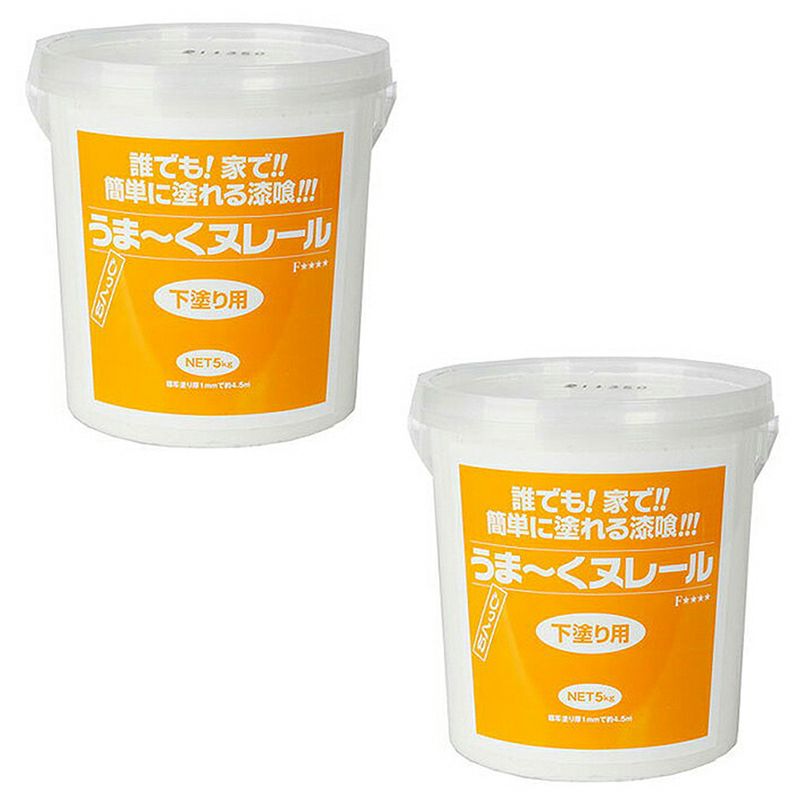 日本プラスター うま～くヌレール 5kg 初心者5点セット 10色カラー展開