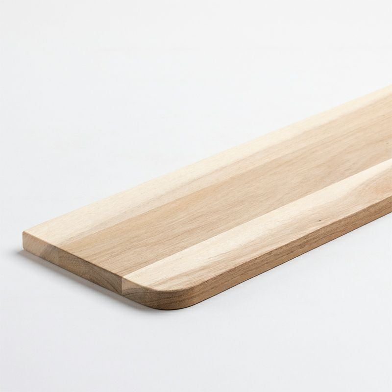 岡元木材 アカシア シェルフボード 15mm×150mm×450mm 板材 棚板 無塗装