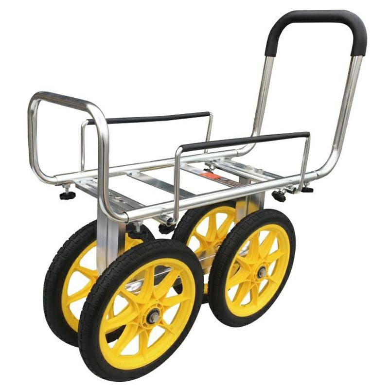 マツモト ミニリヤカー 小型リヤカー バケット樹脂製 2輪 運搬車