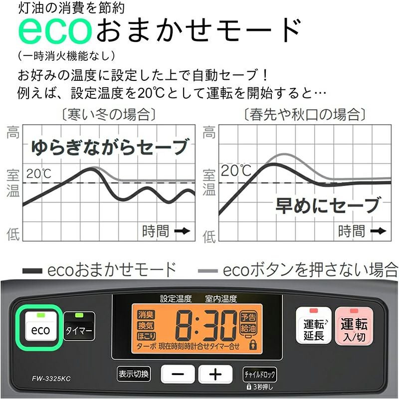ダイニチ 石油ファンヒーター マットグレー 木造9畳まで コンクリート
