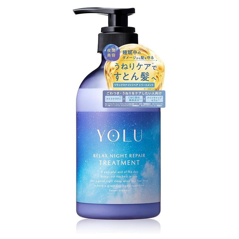 YOLU ヨル ディープナイトリペア シャンプー 400ml ボトル 日本製