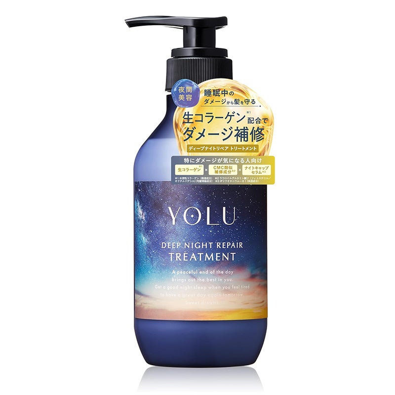 YOLU ヨル ディープナイトリペア シャンプー 400ml ボトル 日本製