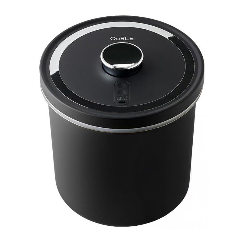 OoBLE rice stocker 真空保存容器 ノーマル 13L ホワイト 米びつ